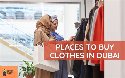 where to buy clothes in dubai